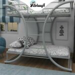 تخت خواب فلزی دو طبقه آنیسا مدل S80 (ارسال رایگان) - تصویر 3