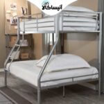 تخت خواب فلزی دو طبقه DS مدل S9