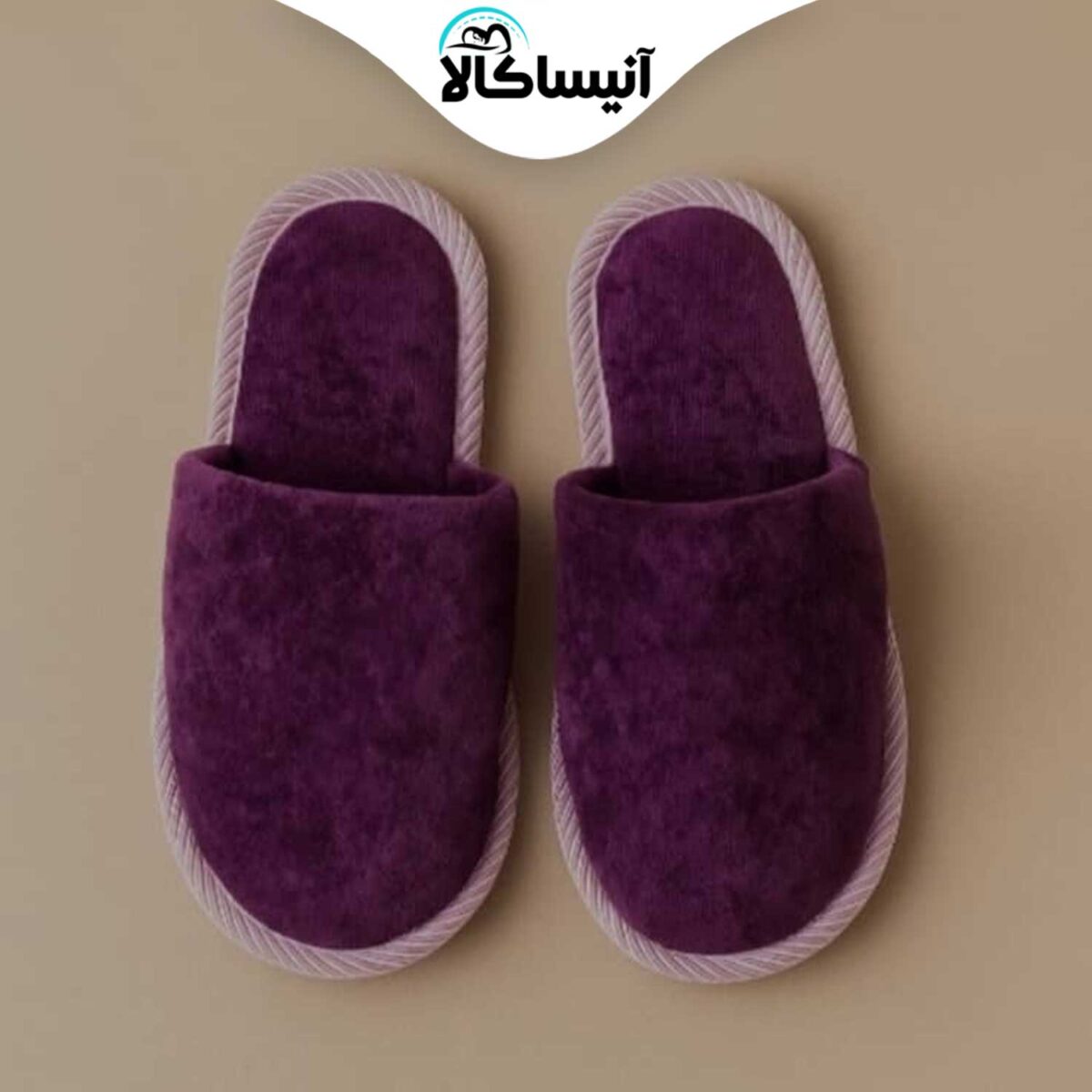 دمپایی حوله ای برق لامع (ارسال رایگان) - تصویر 2