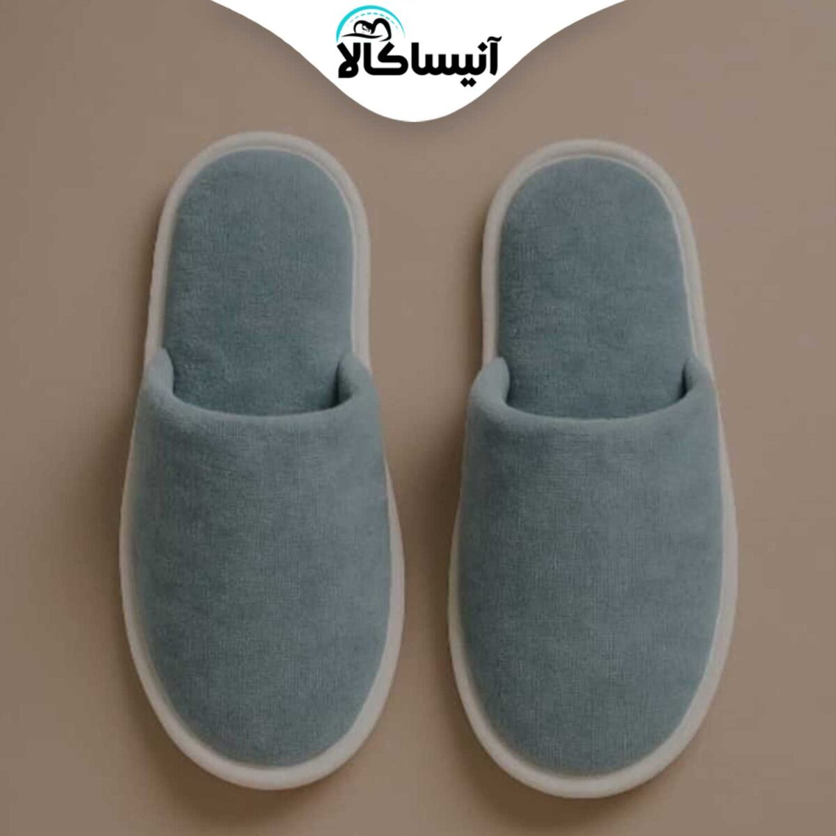 دمپایی حوله ای برق لامع (ارسال رایگان) - تصویر 4