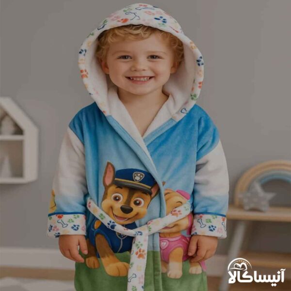 حوله پالتویی کودک برق لامع مدل جونیور (ارسال رایگان)