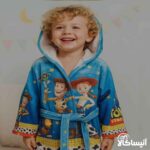 حوله پالتویی کودک برق لامع مدل جونیور (ارسال رایگان)