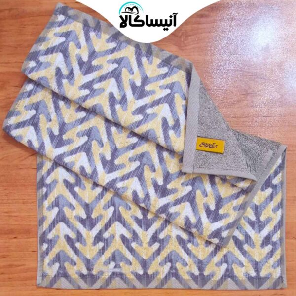 حوله دستی برق لامع مدل جونیور طرح کاج (ارسال رایگان)