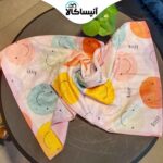 حوله دستی برق لامع مدل جونیور طرح لبخند (ارسال رایگان)