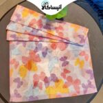 حوله دستی برق لامع مدل جونیور طرح پروانه ای (ارسال رایگان)