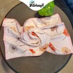 حوله دستی برق لامع مدل جونیور طرح گل شقایق (ارسال رایگان)