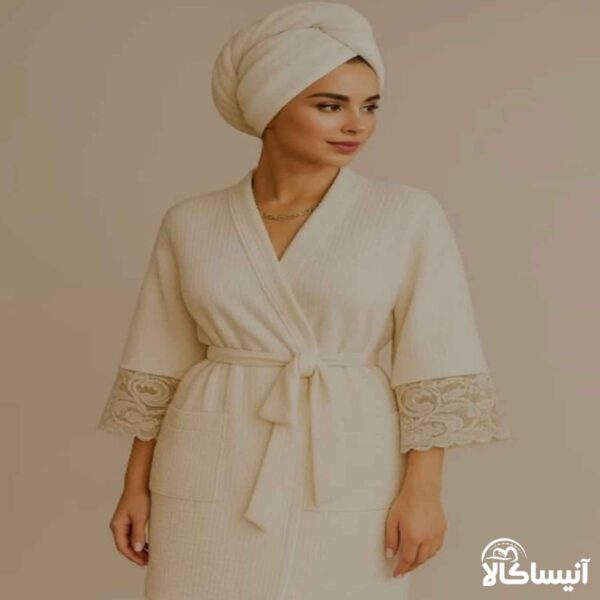 حوله تنپوش برق لامع مدل مهتاب (ارسال رایگان)