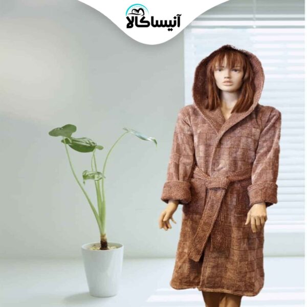 حوله پالتویی برق لامع مدل ملانژ 115 (ارسال رایگان)