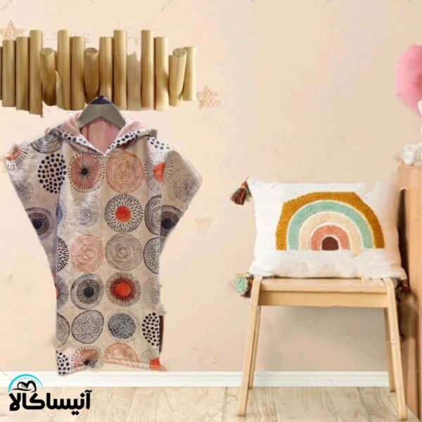 حوله پانچو برق لامع مدل هندسی (ارسال رایگان)