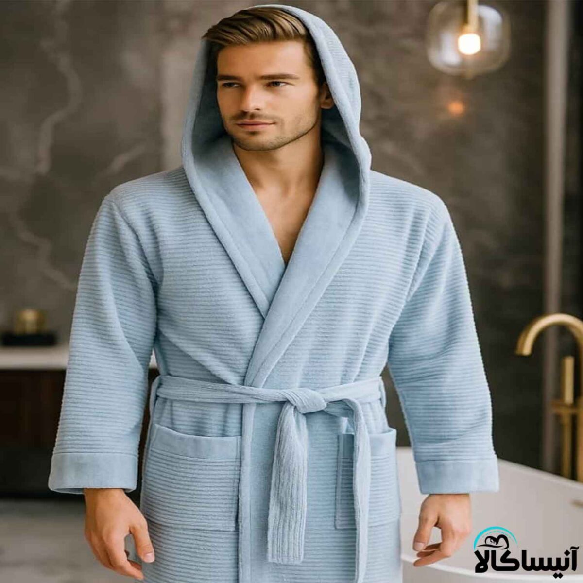 حوله تنپوش برق لامع مدل سارا سایز 135 (ارسال رایگان) - تصویر 4