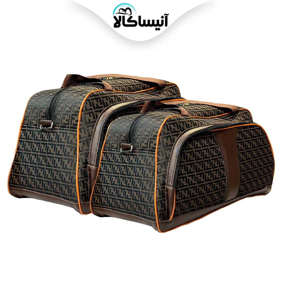 ساک سفری دو عددی مدل G-Fendi - تصویر 6