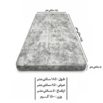 تشک مهمان آنیسا مدل ابر و بادی یکنفره سایز 185×85 سانتی متر - تصویر 7