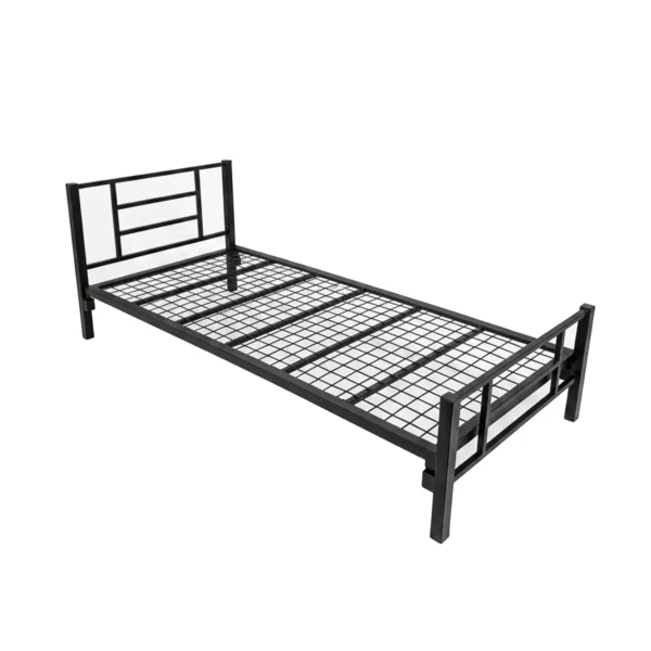 تخت خواب فلزی یکنفره مدل AF01 سایز 200×90 سانتی متر