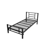 تخت خواب فلزی یکنفره مدل AF01 سایز 200×90 سانتی متر - تصویر 4