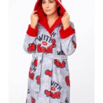 حوله تنپوش بزرگسال طرح چاپی سایز 115