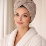موپیچک حوله ای طرح ملانژ